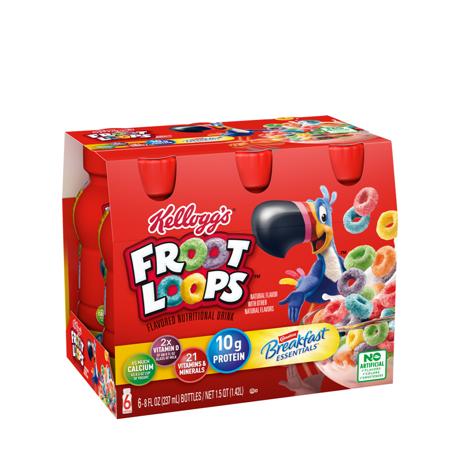 Kelloggs froot loops flavored nutritional drink
