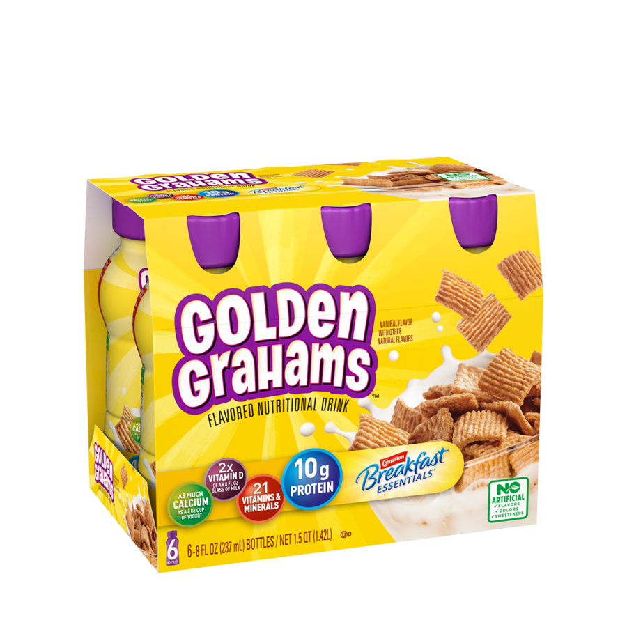 Golden grahams flavored nutritional drink of 8fl