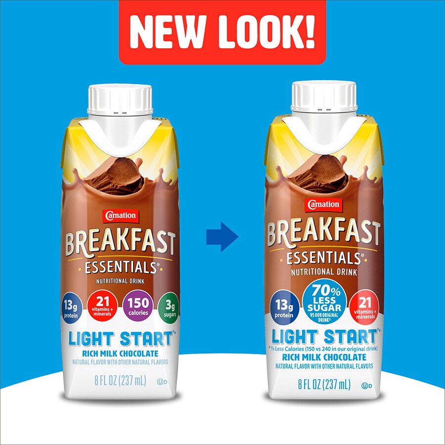 CARNATION BREAKFAST ESSENTIALS® LIGHT START®* NUTRITIONAL DRINK